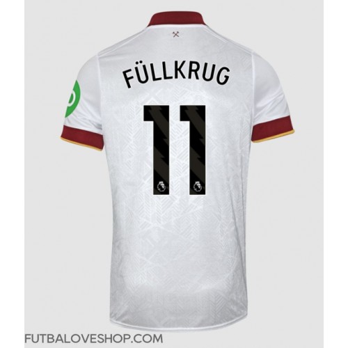 Dres West Ham United Niclas Fullkrug #11 Tretina 2024-25 Krátky Rukáv